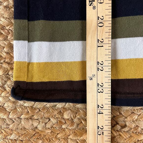 Vintage 90s Guess Jeans Striped Tee XS USA Made Unisex Streetwear Hip Hop Retro - Picture 6 of 10